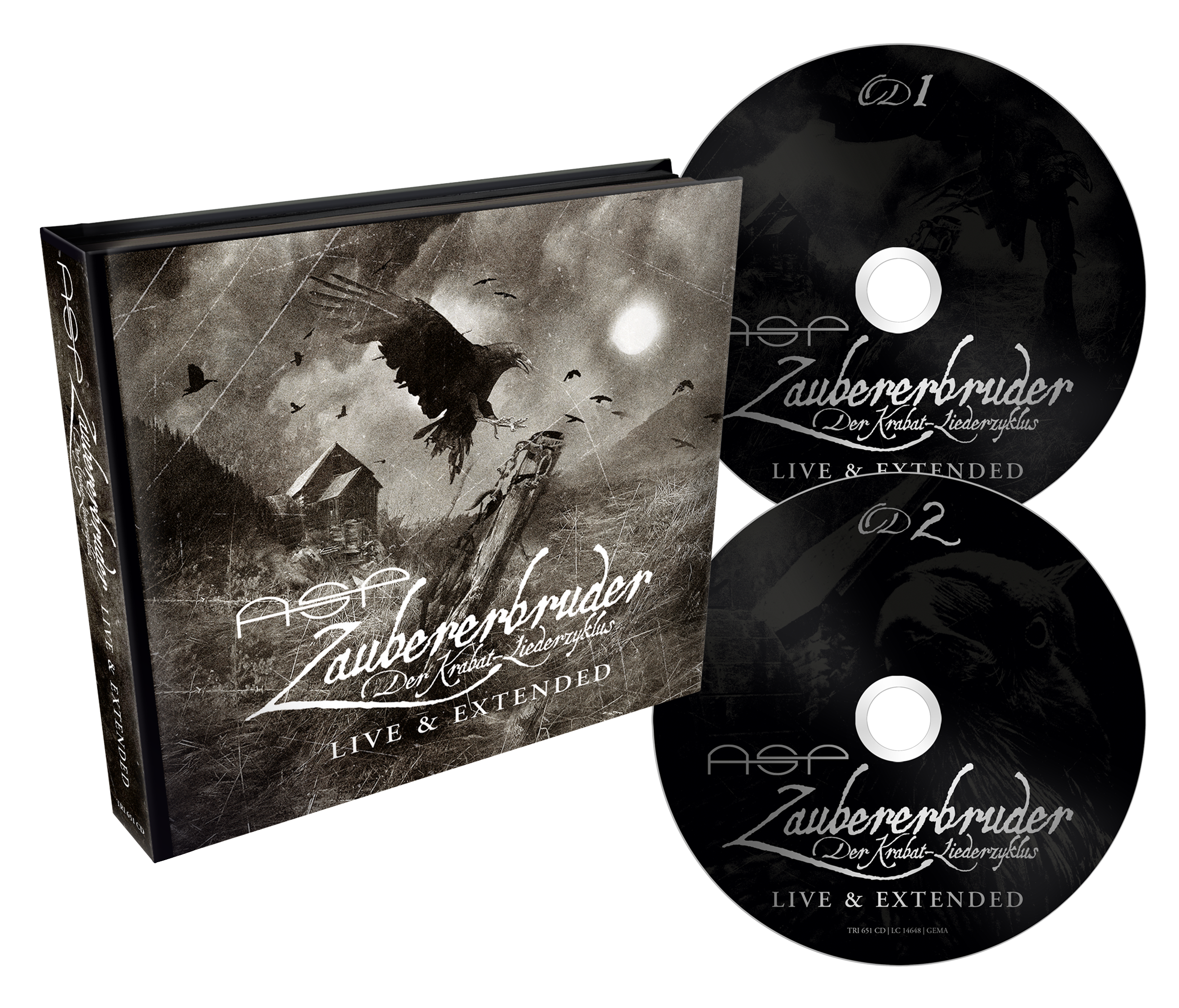 Produktabbildung 2CD Zaubererbruder Live & Extended + WIDMUNG