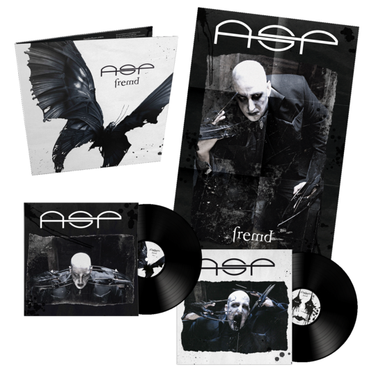 Produktabbildung 2LP "fremd" – lim. Black Vinyl Edition