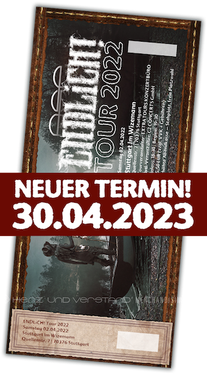 Produktabbildung ASP ENDLiCH! Tour 2023 – 30.04.2023 Stuttgart – Im Wizemann