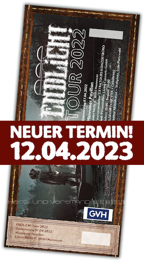 Produktabbildung ASP ENDLiCH! Tour 2023 – 12.04.2023 Hannover – Pavillon