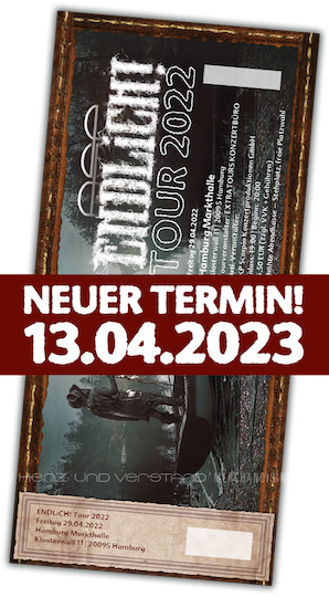 Produktabbildung ASP ENDLiCH! Tour 2023 – 13.04.2023 Hamburg – Markthalle