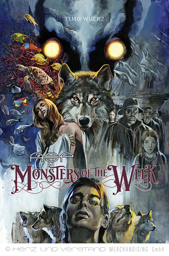 Produktabbildung Buch "Monsters of the Week" von Timo Wuerz