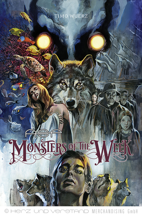 Produktabbildung "Monsters of the Week" Buch