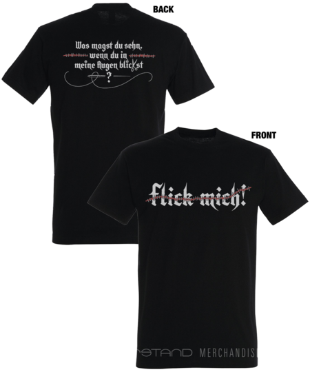 Produktabbildung Flick mich! – T-Shirt