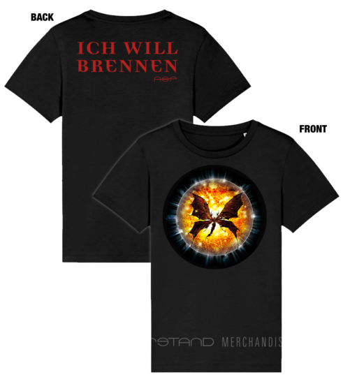 Produktabbildung "Ich will brennen" Kids Shirt