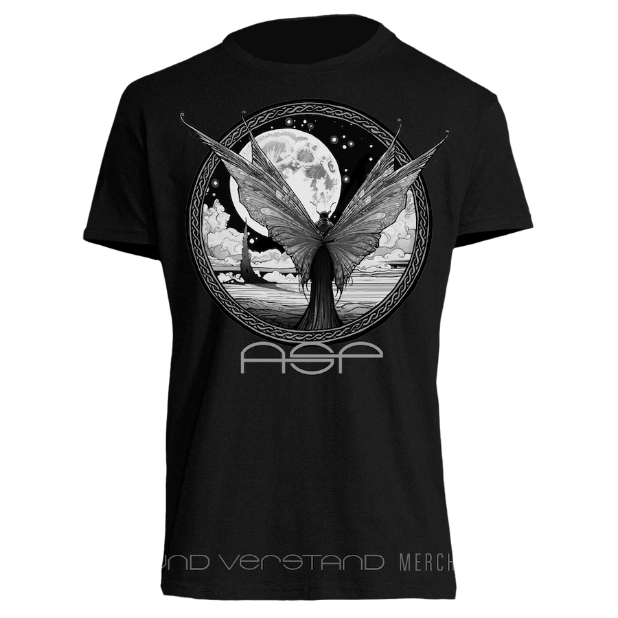 Produktabbildung Schwarzer Schmetterling Illustration T-Shirt Unisex