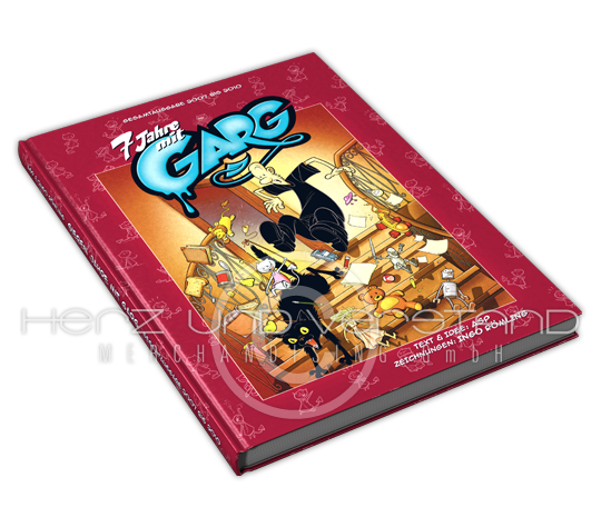 Produktabbildung "Sieben Jahre mit Garg" – Buch (Comic)