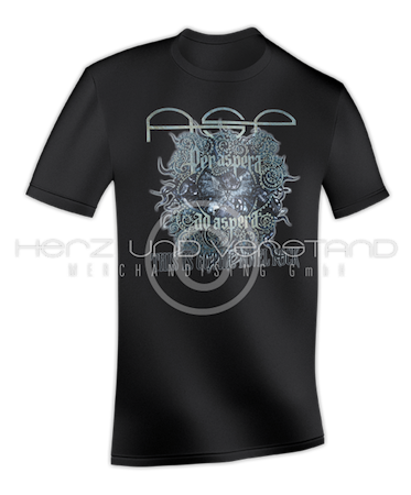 Produktabbildung „Per aspera ad aspera“-Cover – T-Shirt
