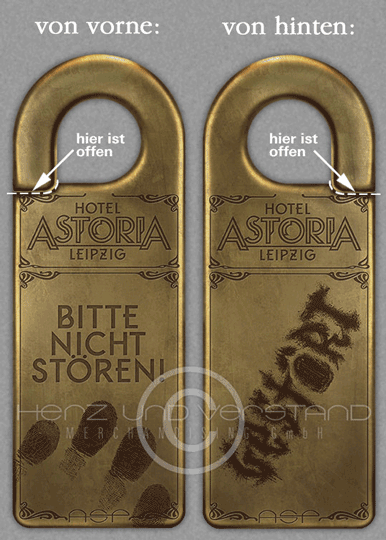 Asps Welten Shop Turanhanger Bitte Nicht Storen Gestort